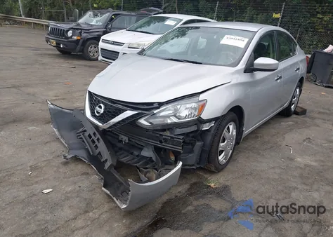 2016 Nissan Sentra Sv из США, поврежденный, VIN 3N1AB7AP8GL678823